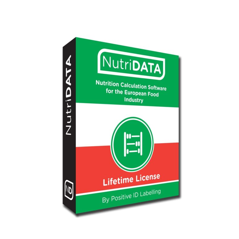 Nutridata Software box