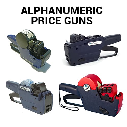 Image of Alphanumeric pricing guns