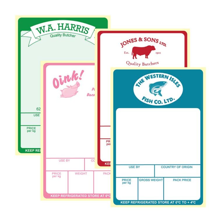 avery berkel scale label branded examples