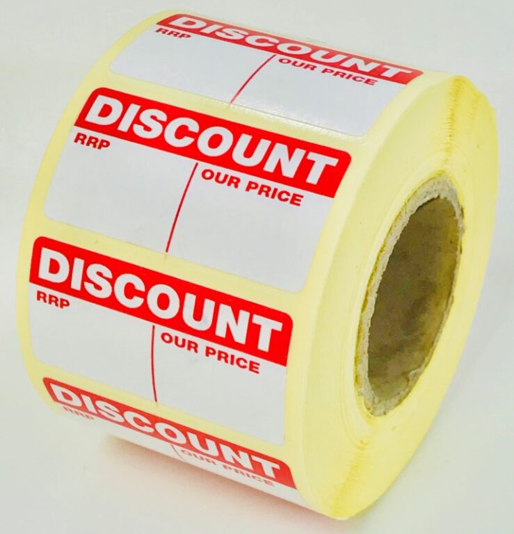 discount labels