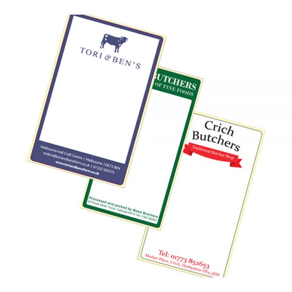 examples of simple butcher labels