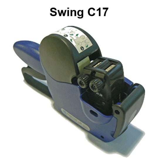 Swing C17 2 line label gun