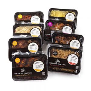 frozen ready meal labels on packaging